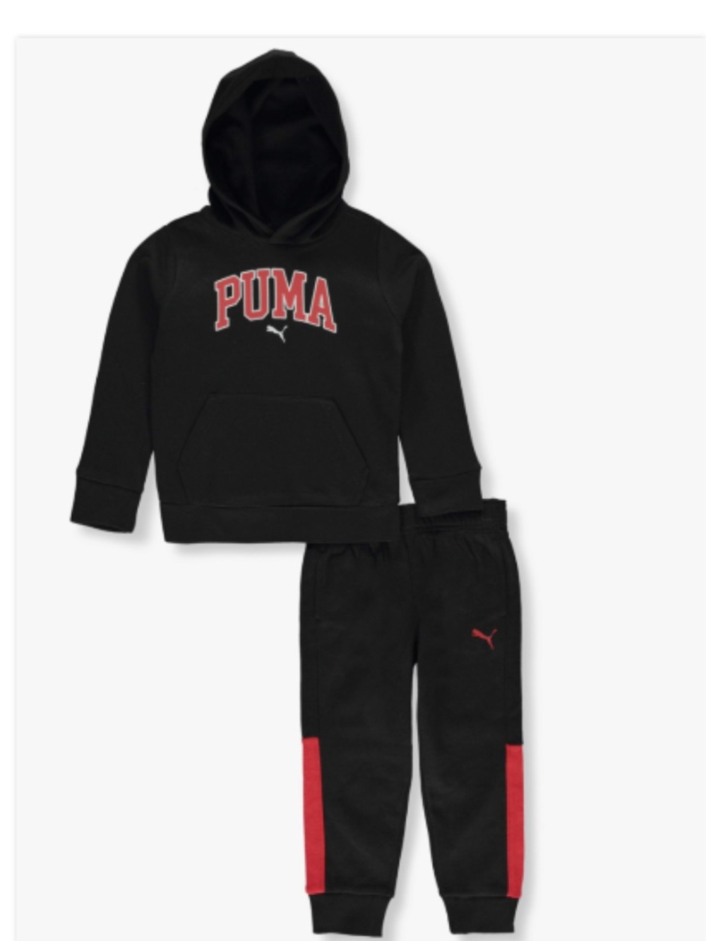 PUMA BOYS' 2-PIECE FLEECE JOGGERS SET OUTFIT  4T NWT.